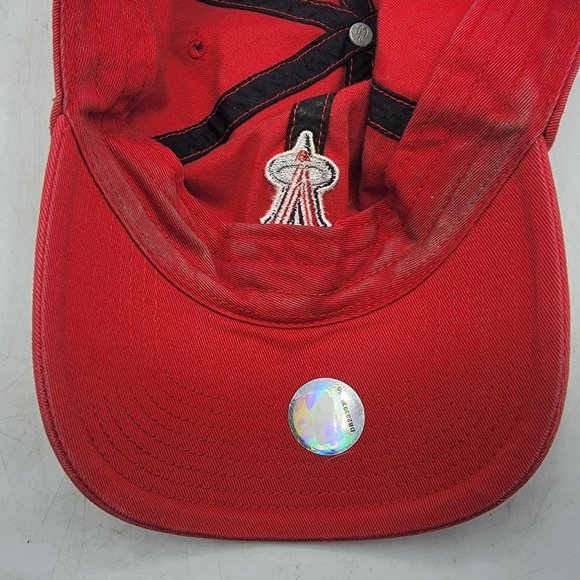 Los Angeles Angels Adults Red Hat Cap Baseball Sports Outdoors Comfort Casual - Picture 9 of 9